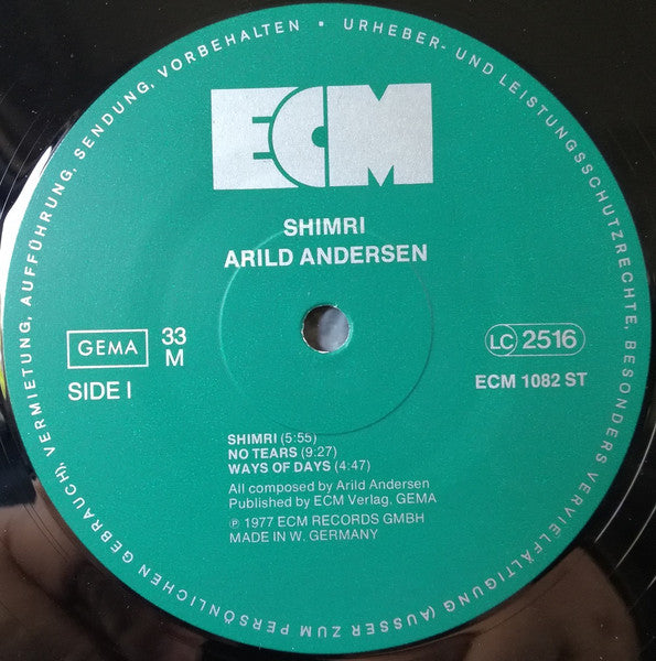 Arild Andersen – Shimri, image 3
