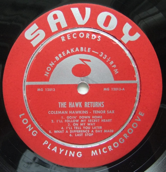 Coleman Hawkins – The Hawk Returns, image 3