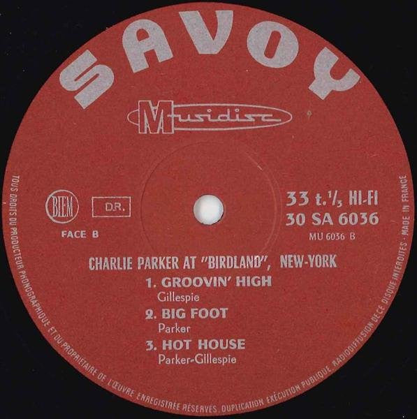 Charlie Parker – The Immortal At "Birdland" New-York, image 4
