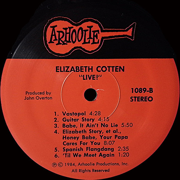 Elizabeth Cotten – Live!, image 4