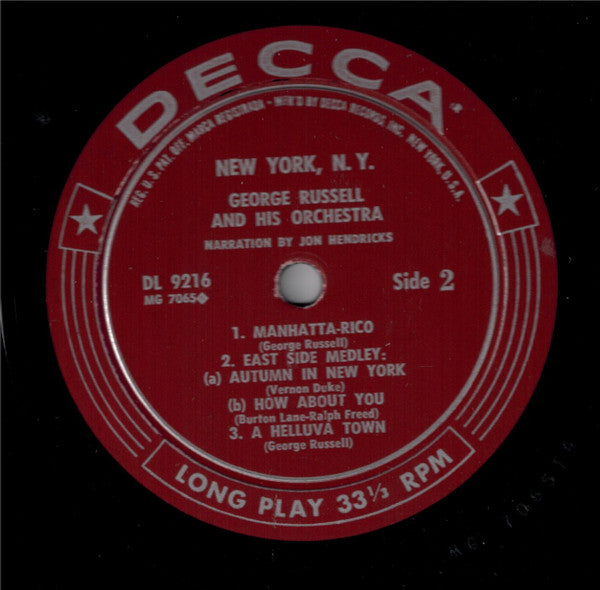 George Russell And His Orchestra – New York, N.Y., image 4