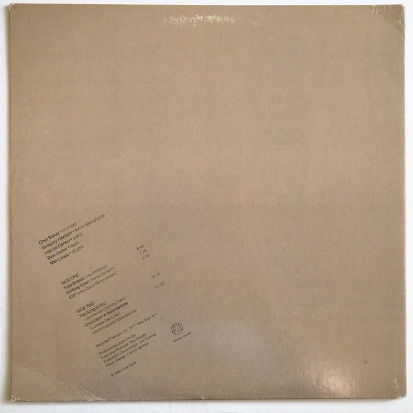 Chet Baker – Once Upon A Summertime, image 4