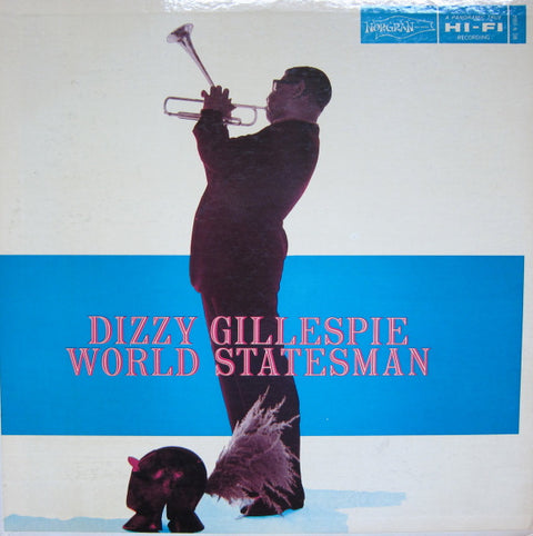 Front cover of Dizzy Gillespie – World Statesman, Norgran Records, US, 1956
