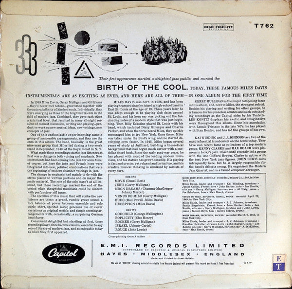 Miles Davis – Birth Of The Cool, image 2
