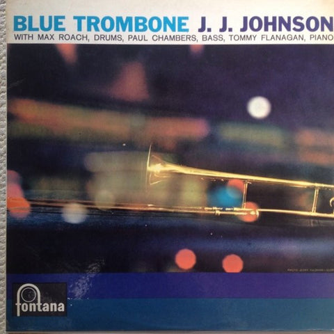 Front cover of J.J. Johnson – Blue Trombone, Fontana, UK