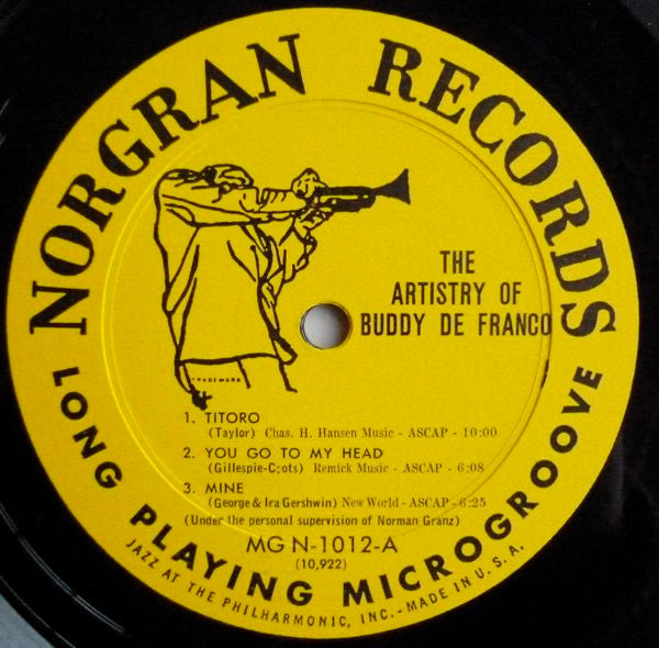 Buddy DeFranco – The Artistry Of Buddy DeFranco, image 3
