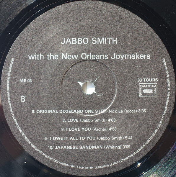 Jabbo Smith & The New Orleans Joymakers – Jabbo!, image 4