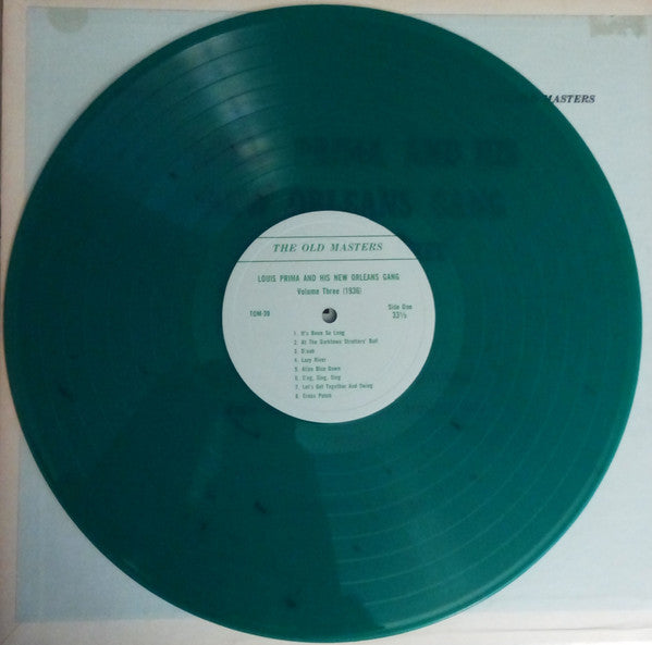 Louis Prima & His New Orleans Gang – Louis Prima And His New Orleans Gang 1936 Volume Three, image 2