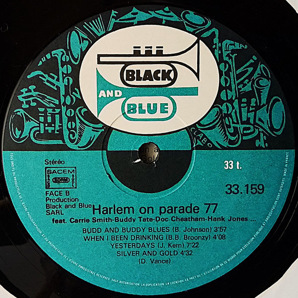 Carrie Smith, Buddy Tate, Doc Cheatham, Hank Jones – Harlem On Parade 77, image 5