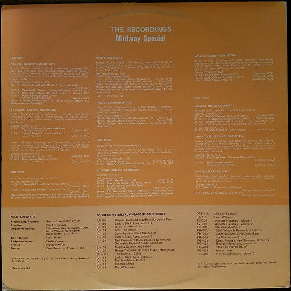 Various – The Midway Special, image 2