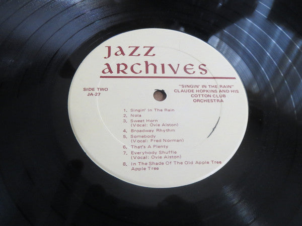 Claude Hopkins And His Orchestra – Singin' In The Rain, image 3