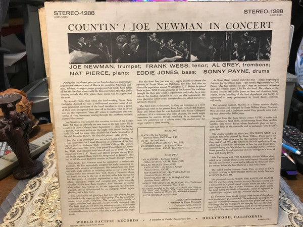 Joe Newman – Counting’ Joe Newman In Concert, image 2