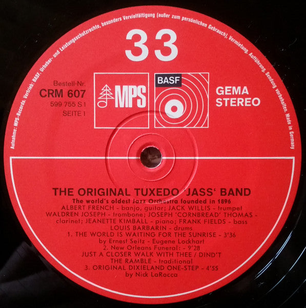 The Original Tuxedo 'Jass' Band – The World's Oldest Jazz Orchestra Founded In 1896, image 3