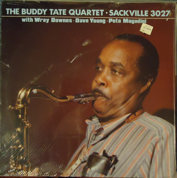 Front cover of Buddy Tate Quartet – Buddy Tate Quartet, Sackville Recordings, Canada, 1978