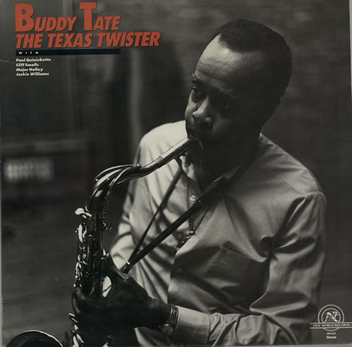 Front cover of Buddy Tate – The Texas Twister, New World Records, US, 1987