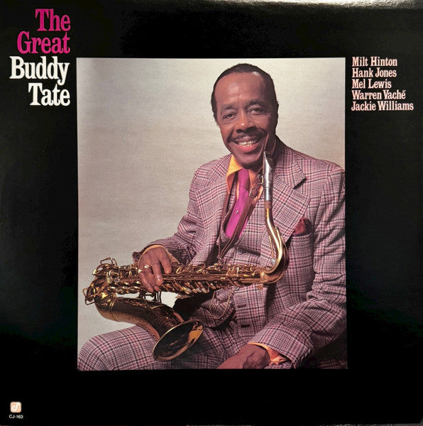 Front cover of Buddy Tate – The Great Buddy Tate, Concord Jazz, US, 1981