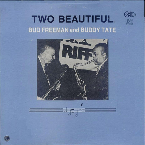 Front cover of Bud Freeman And Buddy Tate – Two Beautiful, Circle, US, 1983