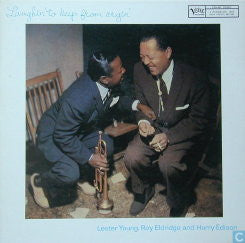 Front cover of Lester Young, Roy Eldridge And Harry Edison – Laughin' To Keep From Cryin', Verve Records, Germany