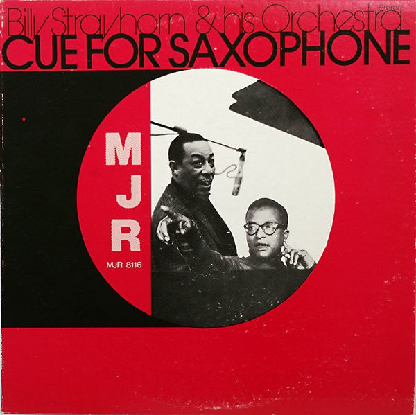 Front cover of Billy Strayhorn & His Orchestra – Cue For Saxophone, Master Jazz Recordings, US, 1972