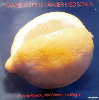 Front cover of Nannie Porres – Sånger Med Sonja, Dragon, Sweden, 1983