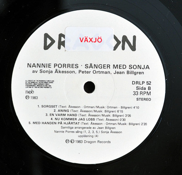 Nannie Porres – Sånger Med Sonja, image 4