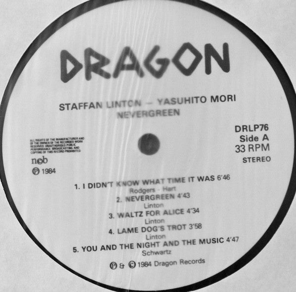Staffan Linton, Yasuhito Mori – Nevergreen, image 3