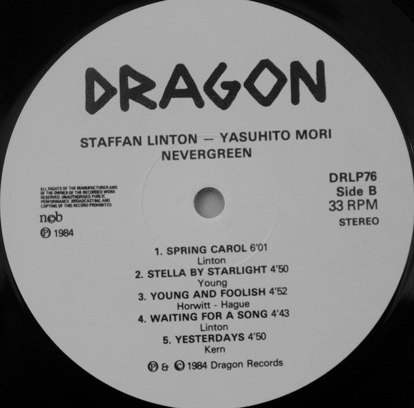 Staffan Linton, Yasuhito Mori – Nevergreen, image 4