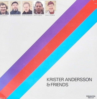 Front cover of Krister Andersson – Krister Andersson & Friends, Dragon, Sweden, 1986