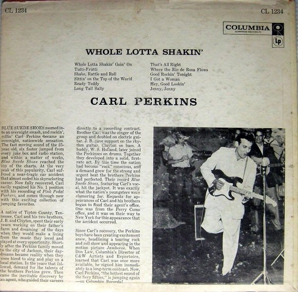 Carl Perkins – Whole Lotta Shakin', image 2