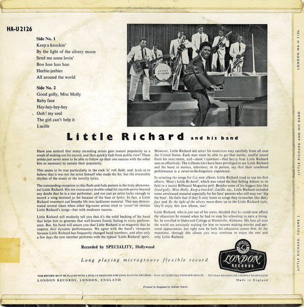 Little Richard – Little Richard Volume 2, image 2