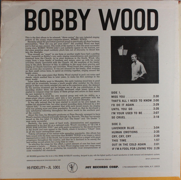 Bobby Wood – Bobby Wood, image 2
