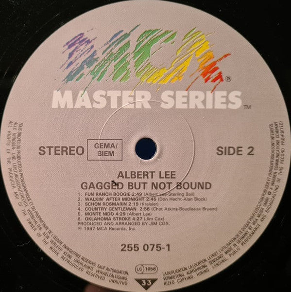 Albert Lee – Gagged But Not Bound, image 4