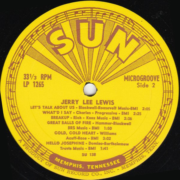 Jerry Lee Lewis – Jerry Lee's Greatest!, image 4