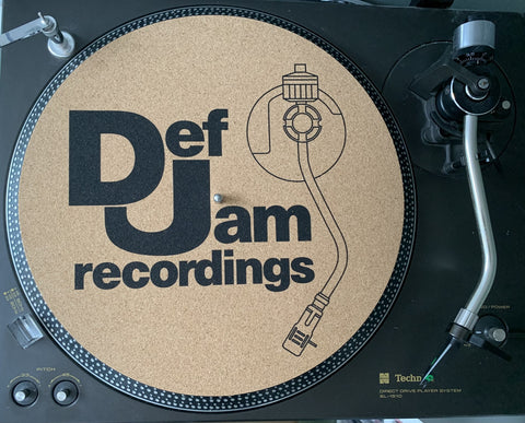 Vintage Def Jam Records Cork Slipmat
